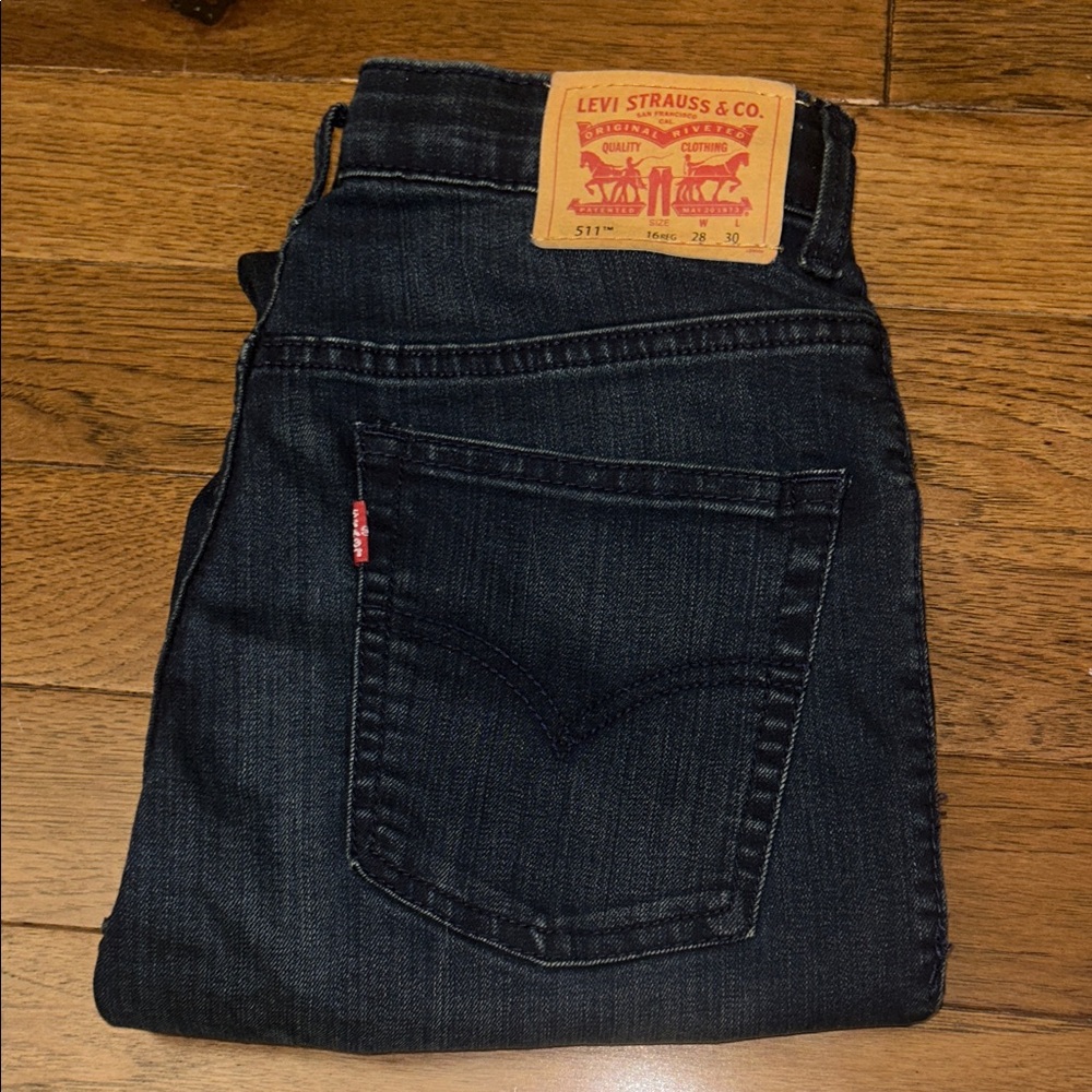 Levi's Men's Deep Indigo 511 Slim Fit Jeans